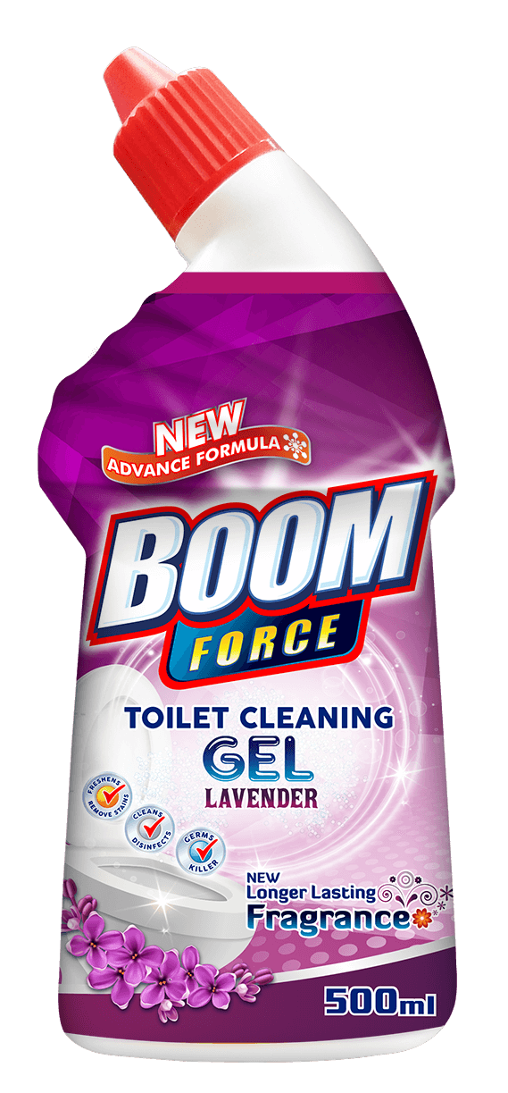 Boom force  toilet cleaning Gel