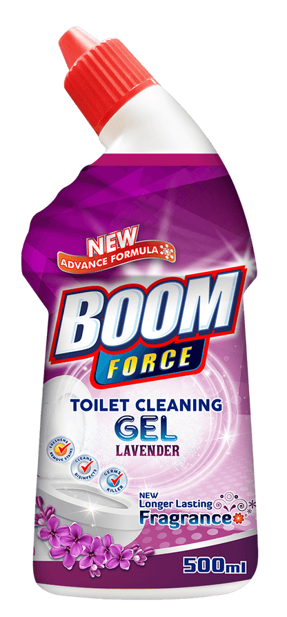 Boom force  toilet cleaning Gel