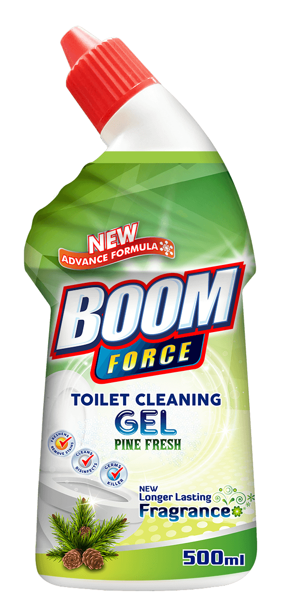 Boom force  toilet cleaning Gel