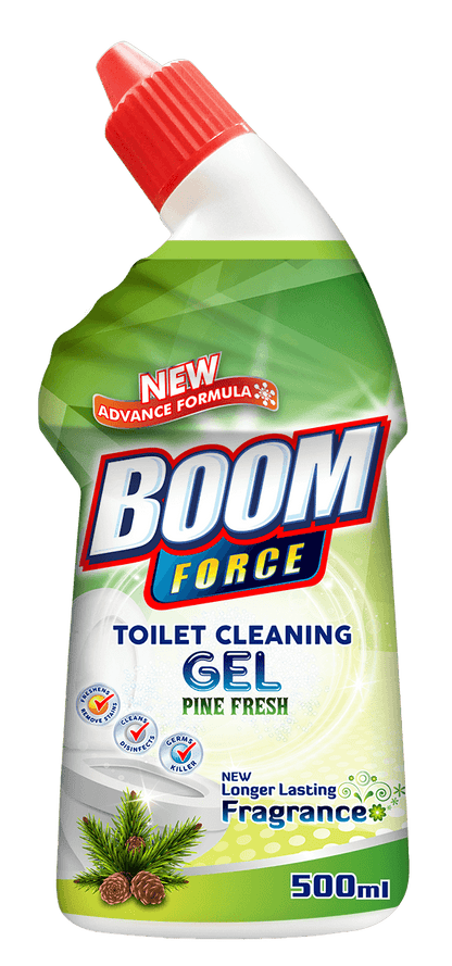 Boom force  toilet cleaning Gel