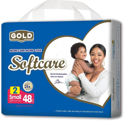 Soft care diapers