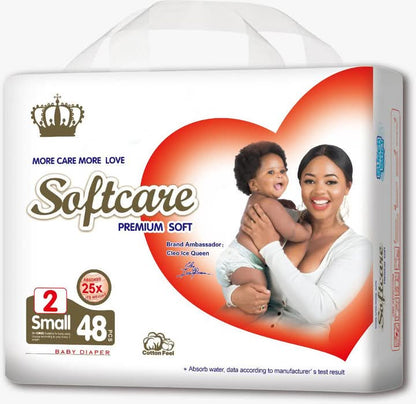 Soft care diapers