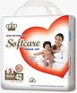 Soft care diapers