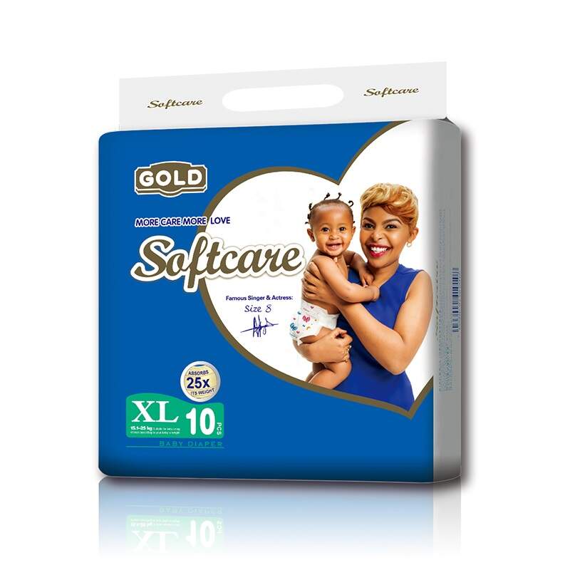 Soft care diapers