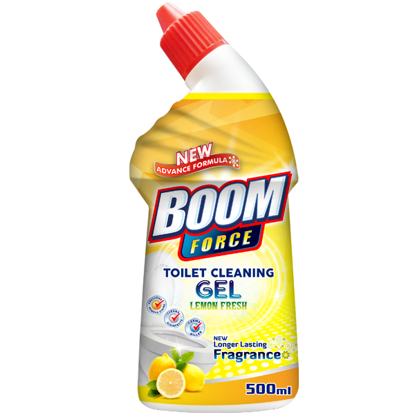 Boom force  toilet cleaning Gel