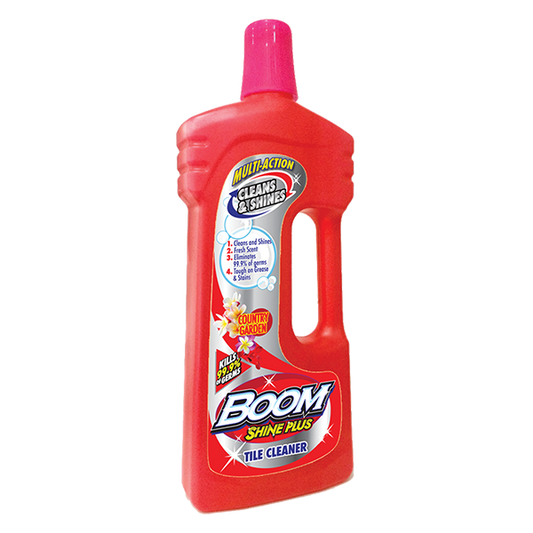 Boom shine plus tile cleaner