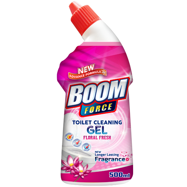 Boom force  toilet cleaning Gel