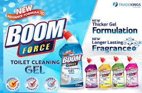 Boom force  toilet cleaning Gel