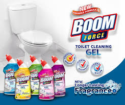 Boom force  toilet cleaning Gel