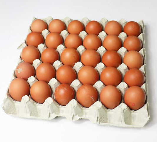 Tray of eggs